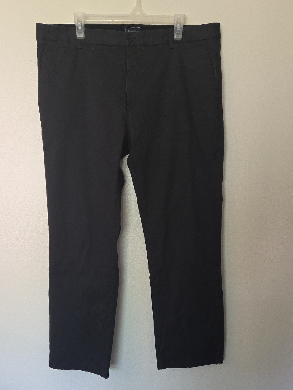 7 Diamonds Black Performance Trousers